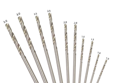 U-TOOLS Twist Drill Set, Metal Drill Bits (10 Pcs)